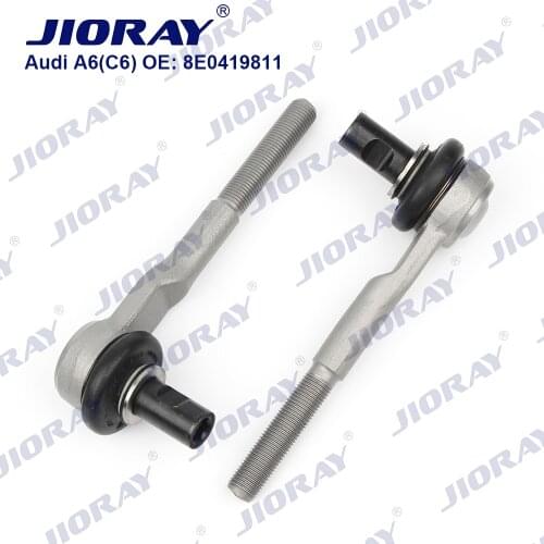 JIORAY Pair Front Outer Steering Tie Rod Ends For Audi A4 B5 B6 B7 A6 C6 C5 Seat EXEO ST SKODA SUPURB VW PASSAT