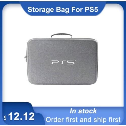 NEW EVA Carrying Case For PS5 Host Storage Bag Portable Travel Waterproof Shockproof Cases For PS5 Sony PlayStation5 Gamepad