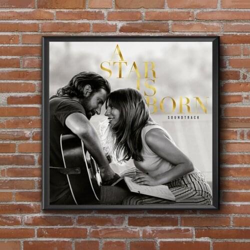 Lady Gaga A Star Is Born Music Album Cover Poster Music Singer Star Canvas Poster Wall Painting Home Decoration ( No Frame )