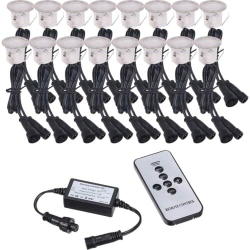 Dimmer Switch For Deck Light Dimming Controller 6key Remote Control Kit DC5-24V Brightness Adjust 10-100% ON/OFF Switching