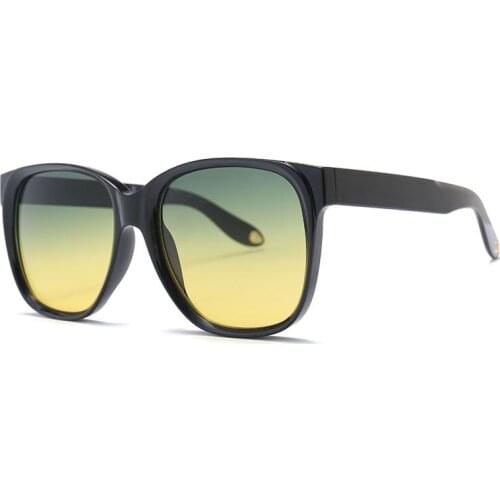 Vintage Oversize Sunglasses Women Square Sun Glasses Men Luxury Shades for Outdoor Luxury Eyewear Oculos Gafas 20026DF