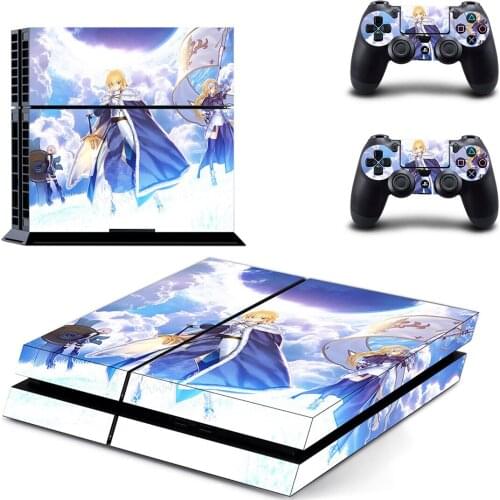 King Style PS4 Skin Sticker for Playstation 4 Console & 2 Controllers Decal Vinyl Protective Skins Style 1