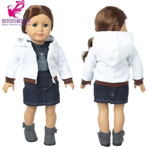 18 Inch American OG Girl Doll Clothes Coat Baby Doll Skirt Outfits Children Girl Gifts
