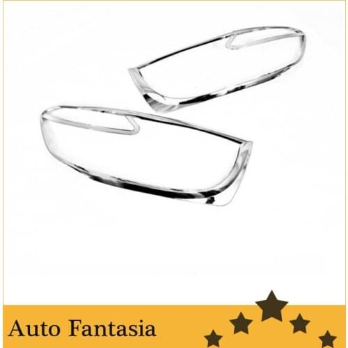 Auto Chrome Parts Chrome Head Light Cover for Toyota Highlander 08-12-Free Shipping