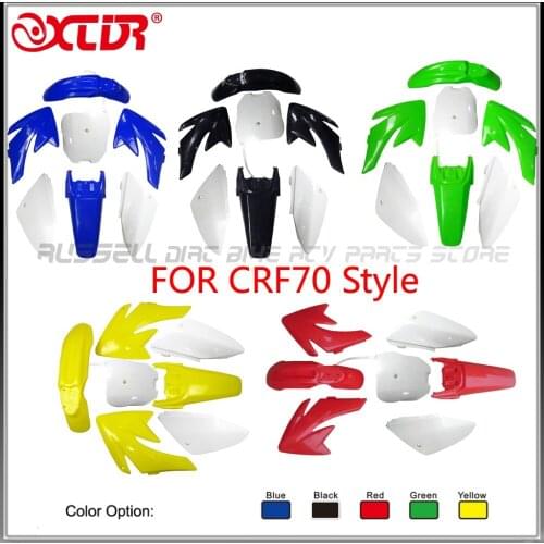 CRF70 Mudguard PLASTICS FENDER COVER kits For Honda 70 CRF70 125cc 140cc 150cc 160cc Dirt Pit Bike