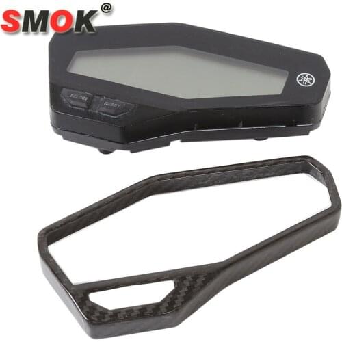 Speedometer Gauges Tachometer Instrument Case Cover for Yamaha MT-09 MT 09 MT09 FZ-09 2014-2016 2017 Motorcycle Carbon Fiber