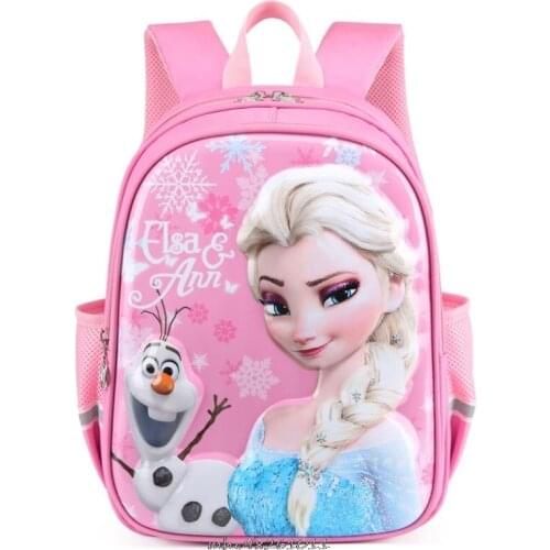 Children Frozen Elsa Anna backpack lovely schoolbag for boys&girls Capacity SchoolBag orthopedic backpack mochila escolar Disney