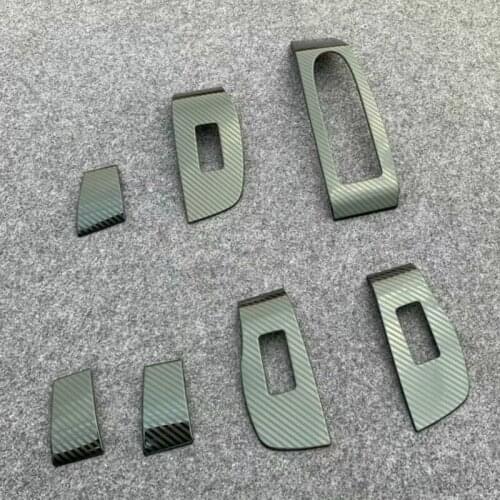 For Mazda CX30 CX-30 2019 2020 Window Switch Panel Adjust Cover Trim Stickers Strips Garnish Decoration Car Styling RHD