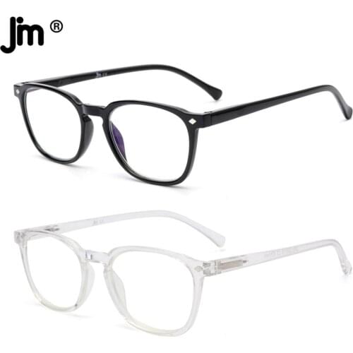 2pcs/set Vintage Spring Hinge Square Reading Glasses Women Men Brand Designer Diopter Magnifier Presbyopic Eyeglasses