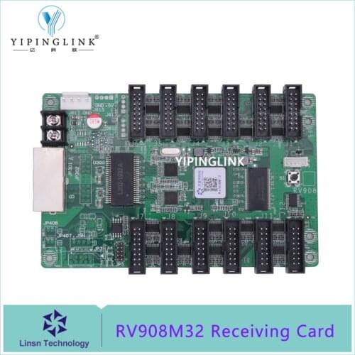 LINSN RV908 RV908M32 full color LED display control card LED receiving card video wall controller work with Linsn TS802D sender