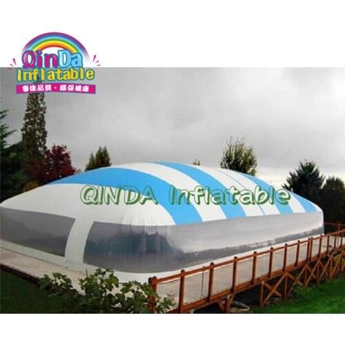 Outdoor inflatable pool bubble dome air clear inflatable pool dome transparent swimming inflatable pool cover tent