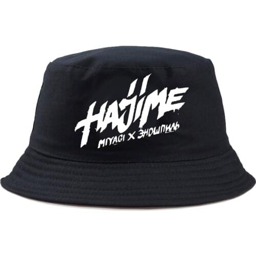 New Hajime Miyagi Andy Panda Bucket Hat men Cotton Fishing Hunting Cap Outdoor Beach Fisherman Panama Women