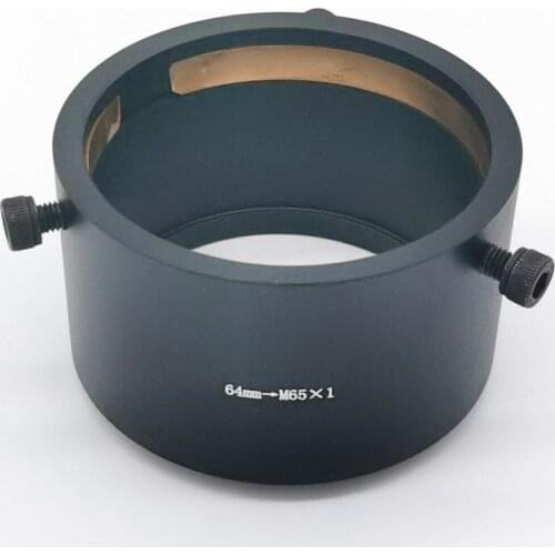 New 64mm to M65x1 Adapter With Projection Circle F/ Philips SK S 100mm F1.5 Lens