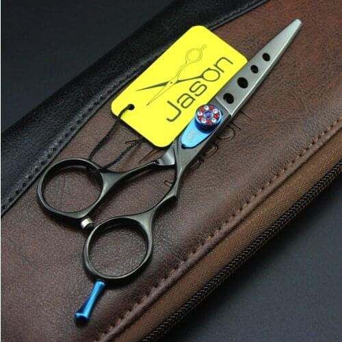 386# 6'' Brand Jason TOP GRADE Professional Hairdressing Scissors JP 440C Home Salon Barbers Cutting Scissors Human Hair Shears