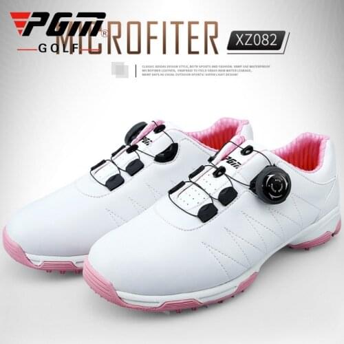Orignal Golf Shoes Women Sports Pgm Breathable Golf Sneakers Ladies Slip Resistant Sports Fitness Sneakers Shoes AA51026