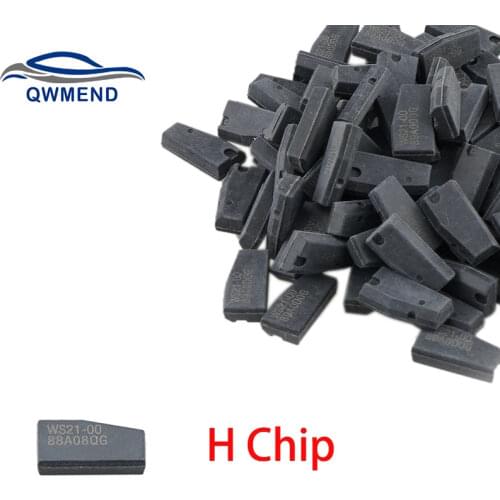 BHKEY Transponder Chip 8A 128 Bit H (8A) Chip for Toyota Rav4 Highlander Corolla Sienna Sequoia Camry Ceramic Blank Key Chip H