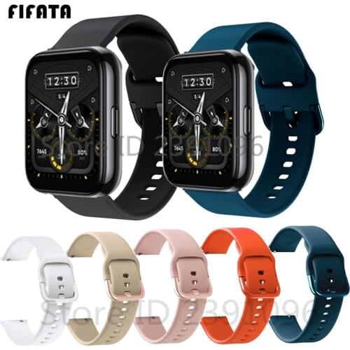Smart Watch Band Straps For Realme Watch 2 Pro 22mm Soft Silicone Wristbands Bracelet For Amazfit GTR 2/2e/ GTR 47mm Wrist Strap