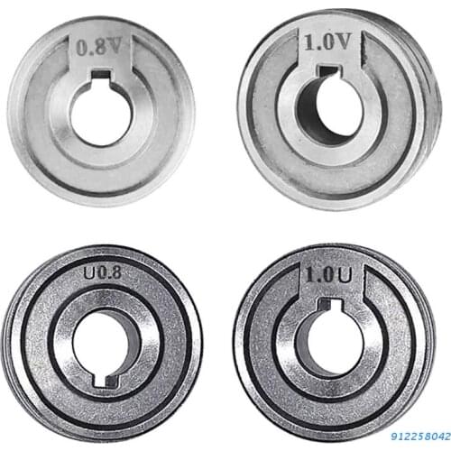 Welding Feeder Roll V U nurl Groove 0.6mm 0.8mm 1.0mm for Flux Cord Wire Mig for MIG/MAG Welding Machine Herramientas Soudure