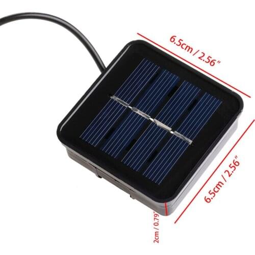 Waterproof 6 LED Underwater Solar Power Spot Light Outdoor Garden Lawn Lamp