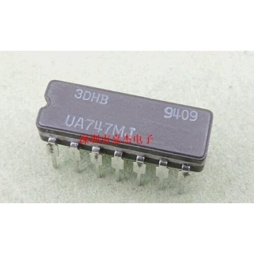 1pcs/lot UA747MJ DIP-14