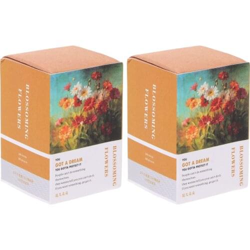 2 Packs Vintage Mini Memos Pretty Writing Cards Practical Collection Papers