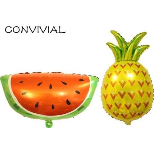Pineapple Watermelon Grape Summer Party Fruit Helium Balloons Birthday Wedding Decor Baby Shower Kids Toys Party Supplies PA145