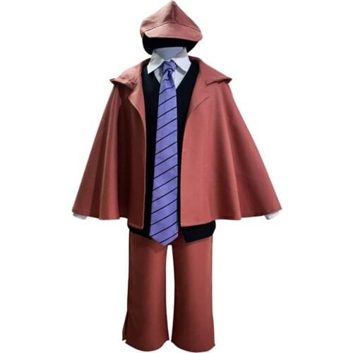 Bungo Stray Dogs Edogawa Rampo Outfits Halloween Carnival Suit Cosplay Costume