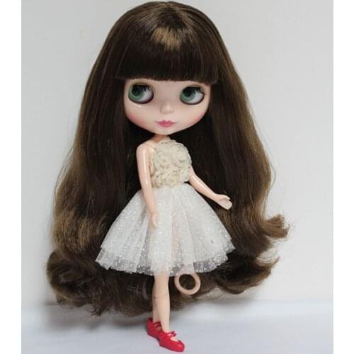 Free Shipping Top discount 4 COLORS BIG EYES DIY Nude Blyth Doll item NO. 45 Doll limited gift special price cheap offer toy