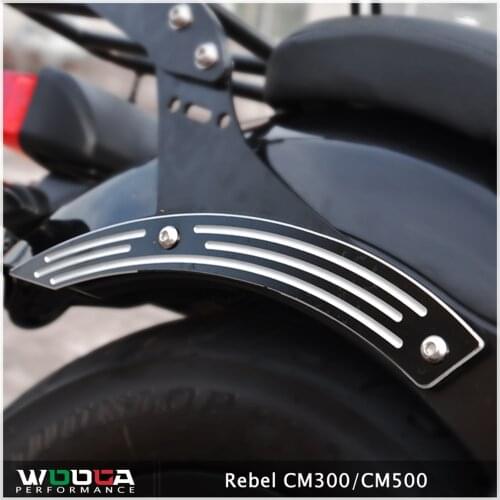 For Honda Rebel CMX 250 300 500 CMX500 CMX250 CMX300 2017-2021 Ornamental Mouldings Rear Mudguard Passenger Side Cover