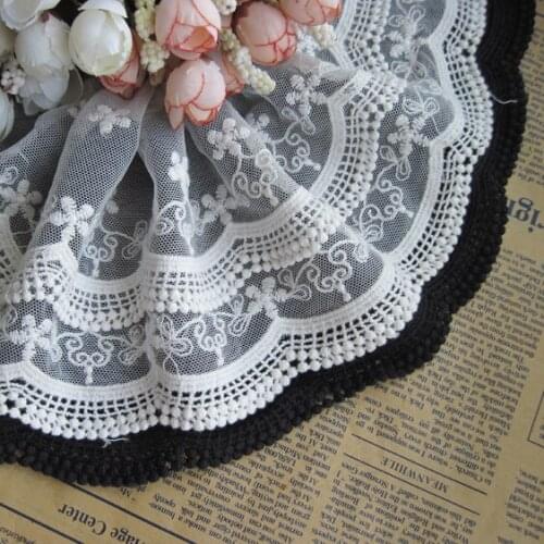 Cotton cloth lace cotton, lace, cotton cloth embroidery lace garment accessories lace wide 15cm