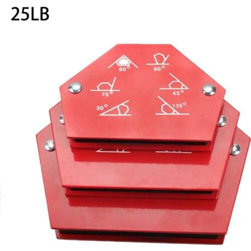 25LB Magnetic Welding Holder Arrow Shape for Multiple Angles Holds Up to for Soldering Assembly Welding Pipes Installation