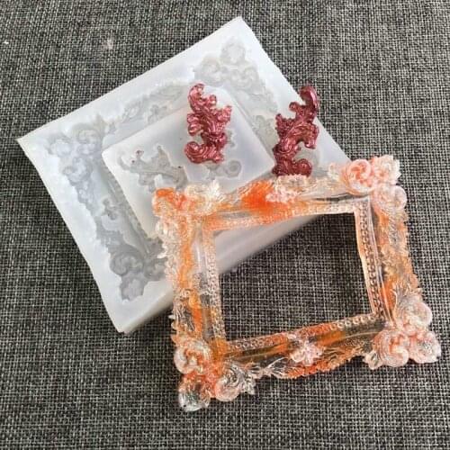 Photo Frame Modeling, Silicone Mold, Clay, Plaster, Auto Parts Mold X009