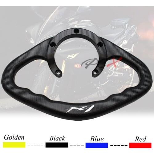 Motorcycle Accessories Passenger Handgrips Hand Grip Tank Grab Bar Handles Armrest Fit For YAMAHA FZ1 2006-2013 LOGO fz1