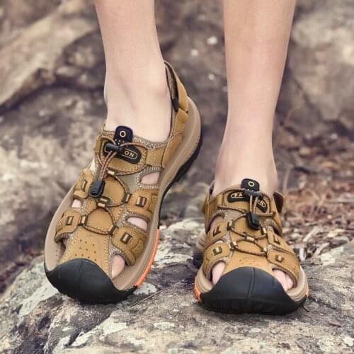 Sandel For Men Summer Sandals Men Sandalia Masculina Couro Sandalias For Man Sandale Homme Sport Rubber Trekking Cuero Hombre