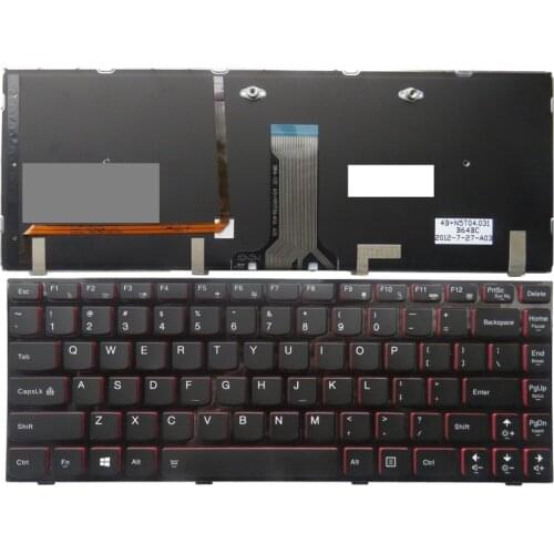 New Keyboard FOR LENOVO Y400 Y410 Y430P Y400P Y410P Y400N Y410N US Backlight laptop keyboard