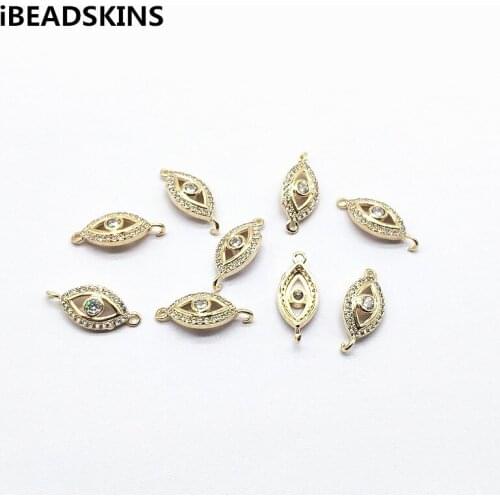 New arrival! 20x9mm 50pcs Clear Zircon/Copper Oval shape Connectors for Earrings parts,hand Made Earrings Findings Jewelry DIY