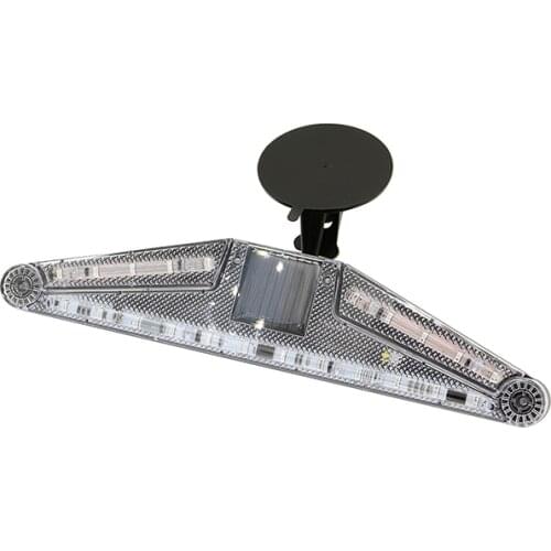 Foldable Car Flashing Indicator Rear Warning Light Bright Stable Intelligent Solar Arrow Lamp LED Spotlight for Car Driving