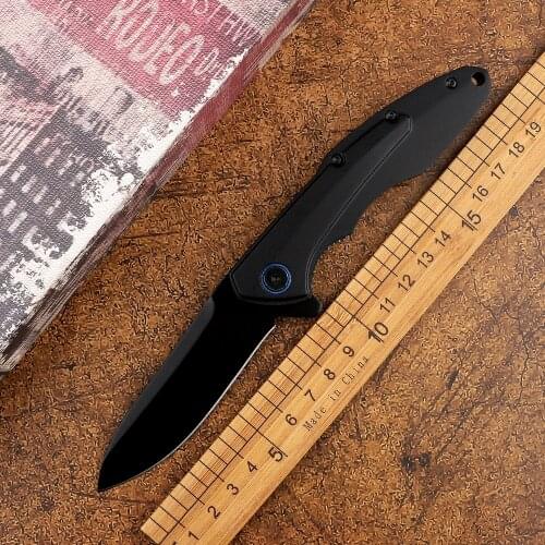 OEM folding knife 6215 8cr13mov steel aluminum handle folding knife outdoor camping pocket survival hunting kitchen tool EDC