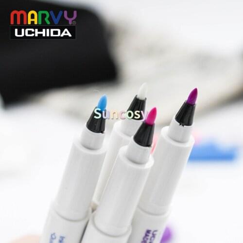 Marvy Uchida Erasable Marker ,Water - Soluble Water - Vapor Disappear Cloth Art DIY Fading Pen