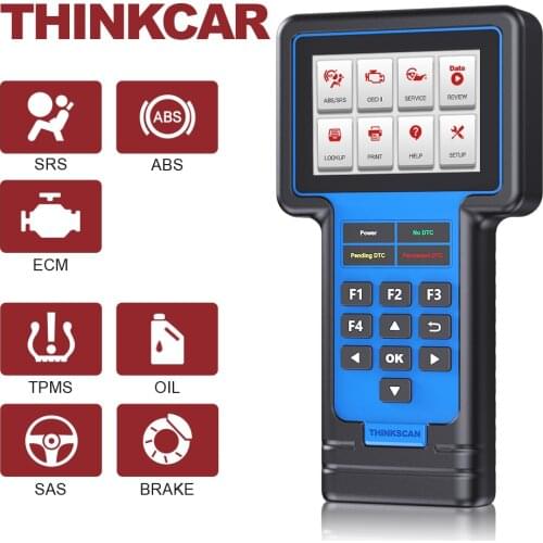 THINKCAR ThinkScan 601 OBD2 Scanner OBDII DTC SRS Diagnostic Code Reader Tool Oil EPB SAS TPMS Reset Car Auto Diagnostic Tools