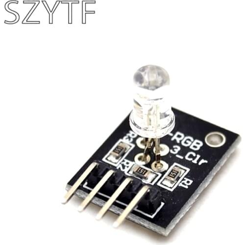 10pcs 4pin KY-016 Three Colors 3 Color RGB LED Sensor Module for Arduino DIY Starter Kit KY016