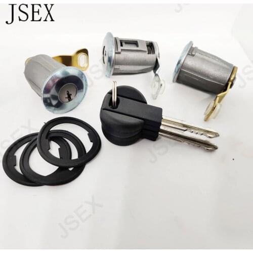 10pcs Door Lock Three locks Barrel Set With Keys 9170.G3 9170G3 For CITROEN BERLINGO XSARA PICASSO PEUGEOT PARTNER RANCH