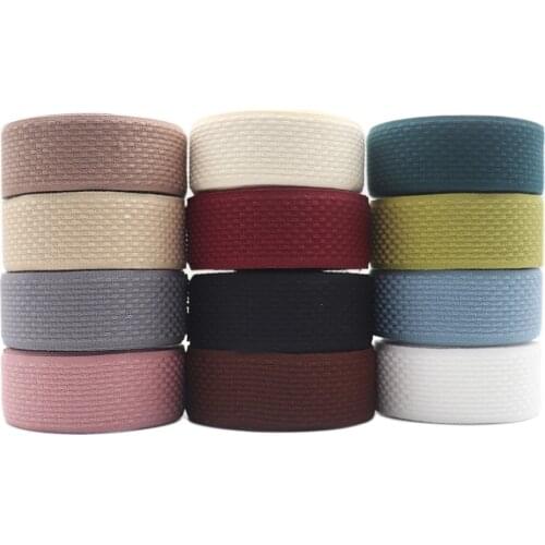 10 Yards 1'' 38MM Jump Point Polyester Cotton Ribbon For Hair Bows/ Gift Packaging DIY Handmade Materials Y2021080202