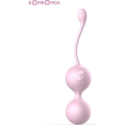 2 Motors Vagina Ball Vibrating USB Charging Smart Ball Exercises Smart Love Ball Remote Jump Eggs Vibrator Sex Toy For Women