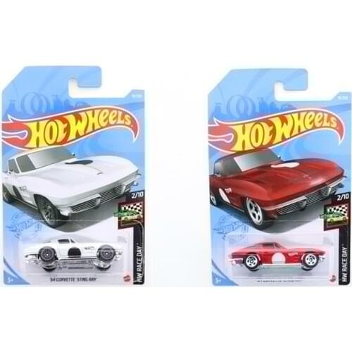 2021-10 Original Hot Wheels Mini Alloy Coupe CORVETTE STING RAY 1/64 Metal Diecast Model Car Kids Toys Gift