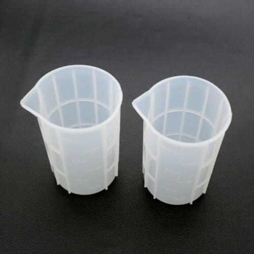 350ML Flexible Silicone Large Measuring Cup Mixing Cups Cook Bakers Resin Mold Casting Jewelry Tools