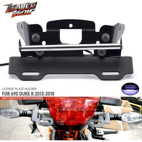 Registration License Plate Holder For DUKE 690 R Tail Tidy Fender Eliminator Enduro Frame Motorcycle Accessories 690R 2018