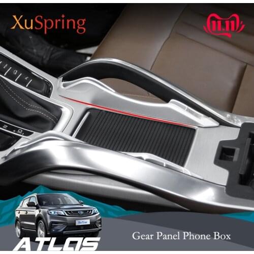 For Geely Atlas Emgrand Boyue NL-3 Proton X70 2016-2019 Car Console Armrest Storage Box Container Glove Organizer Case