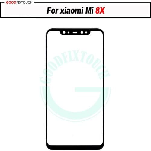 For xiaomi8X Front Outer Screen Glass Lens Repair Touch Screen Outer Glass for MI 8X