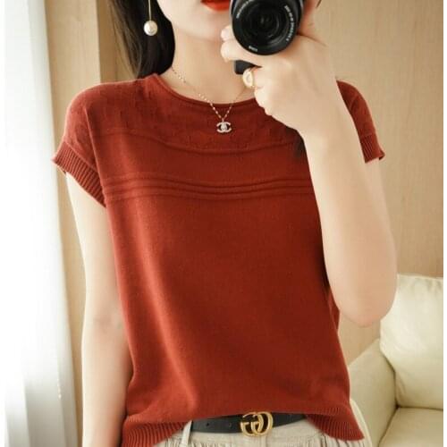 2021 Summer Fashion Cotton Tshirts Women Short Sleeve Tees Korean Style Plus Size T-shirt Harajuku Casual O-neck Women Tops